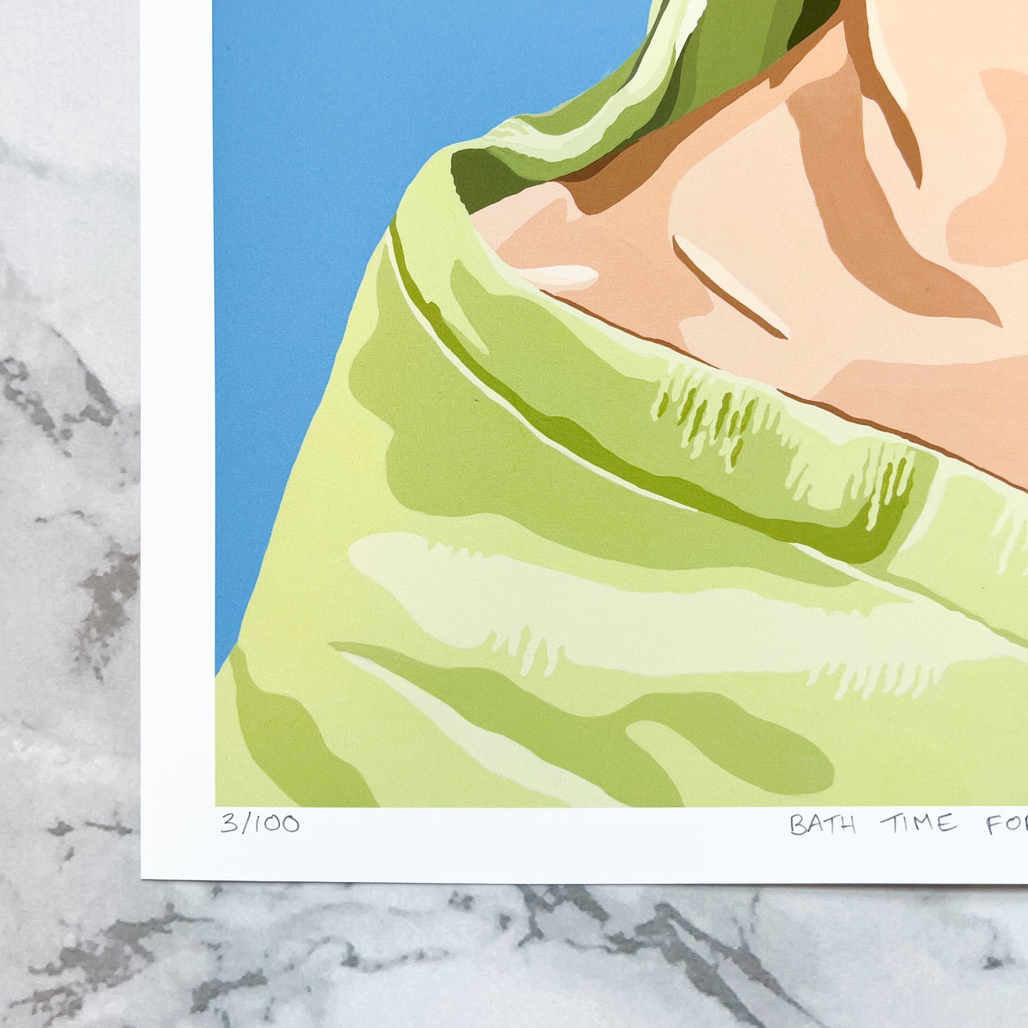 Print - Bath Time For Pedro (3 sizes)
