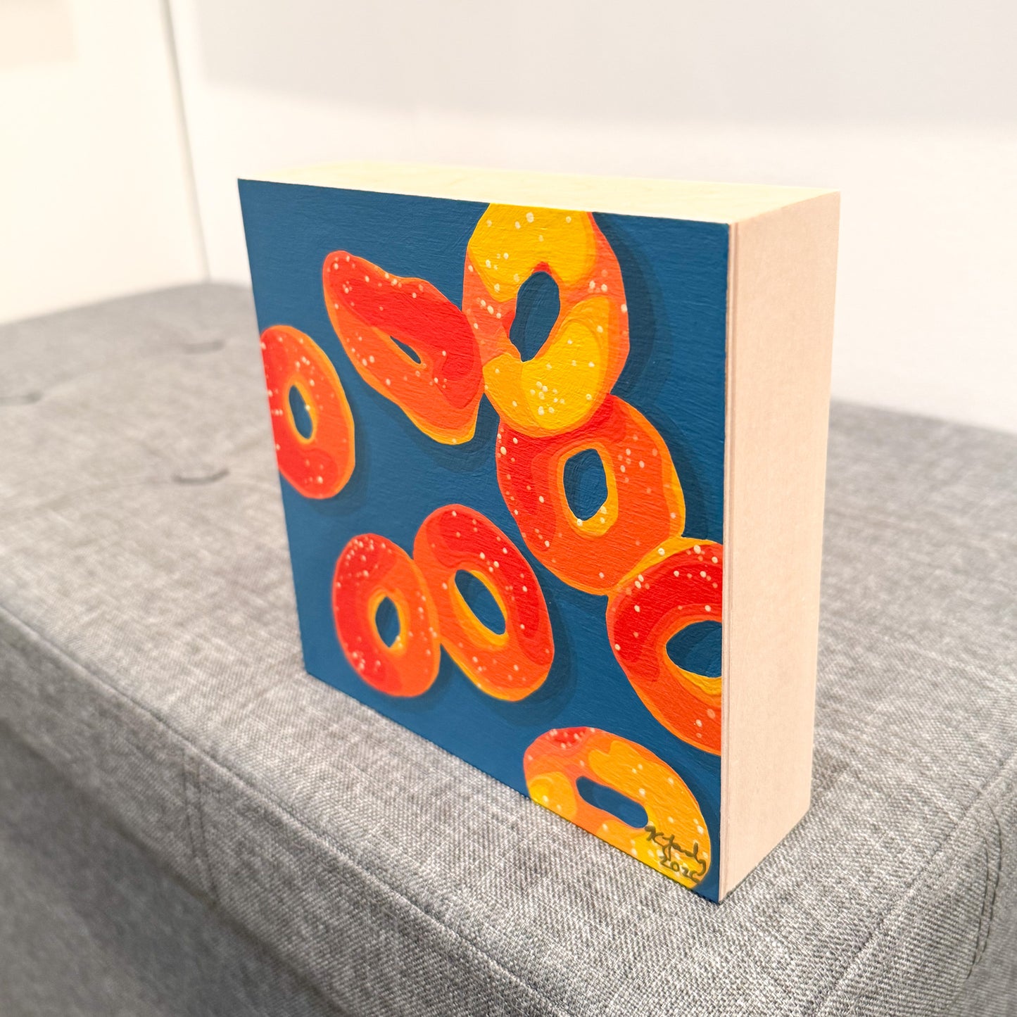 Peach Rings | 6x6"
