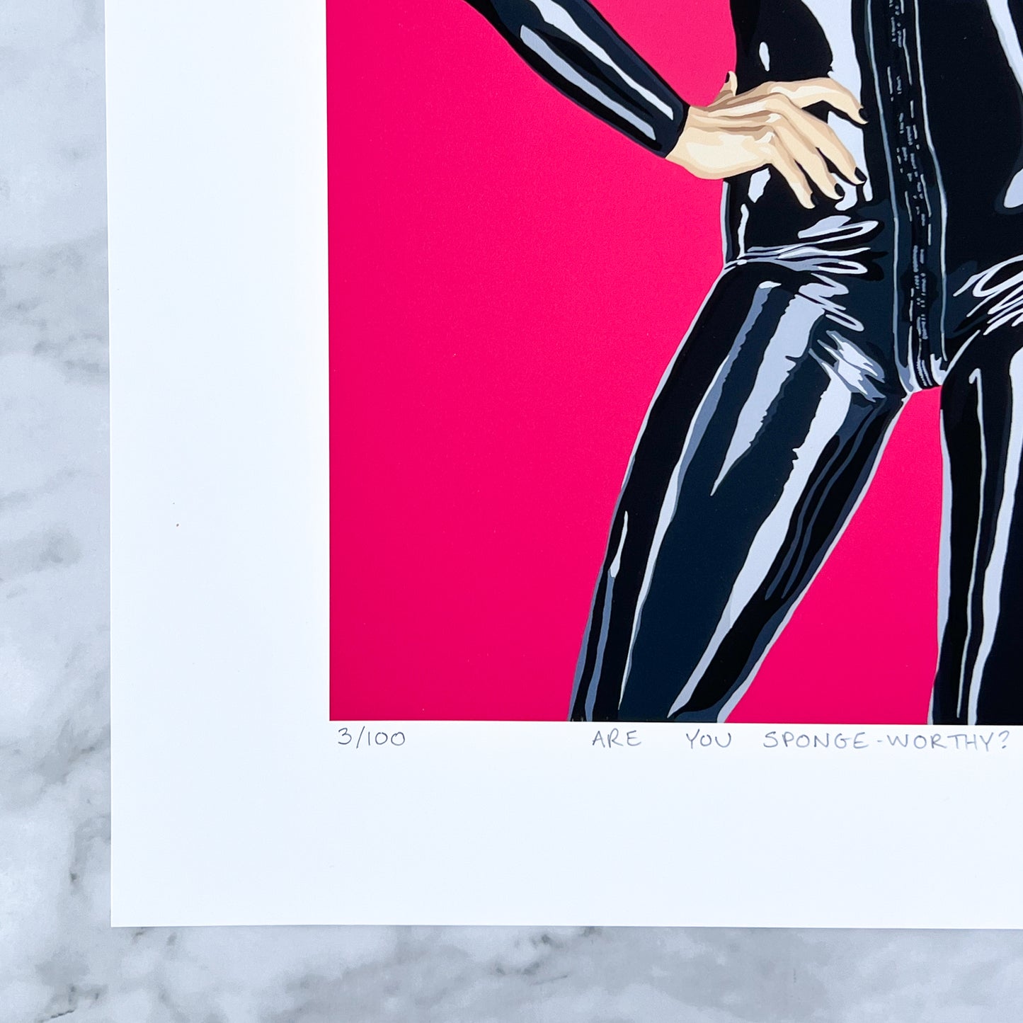 Print - Are You Sponge-Worthy? (2 sizes)