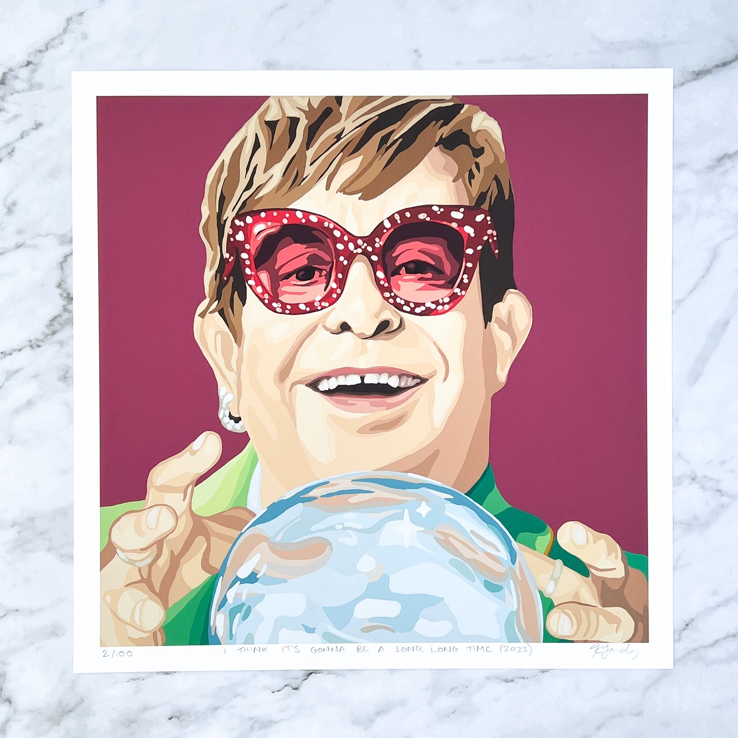 Print - I Think It's Gonna Be A Long, Long Time (2 sizes)