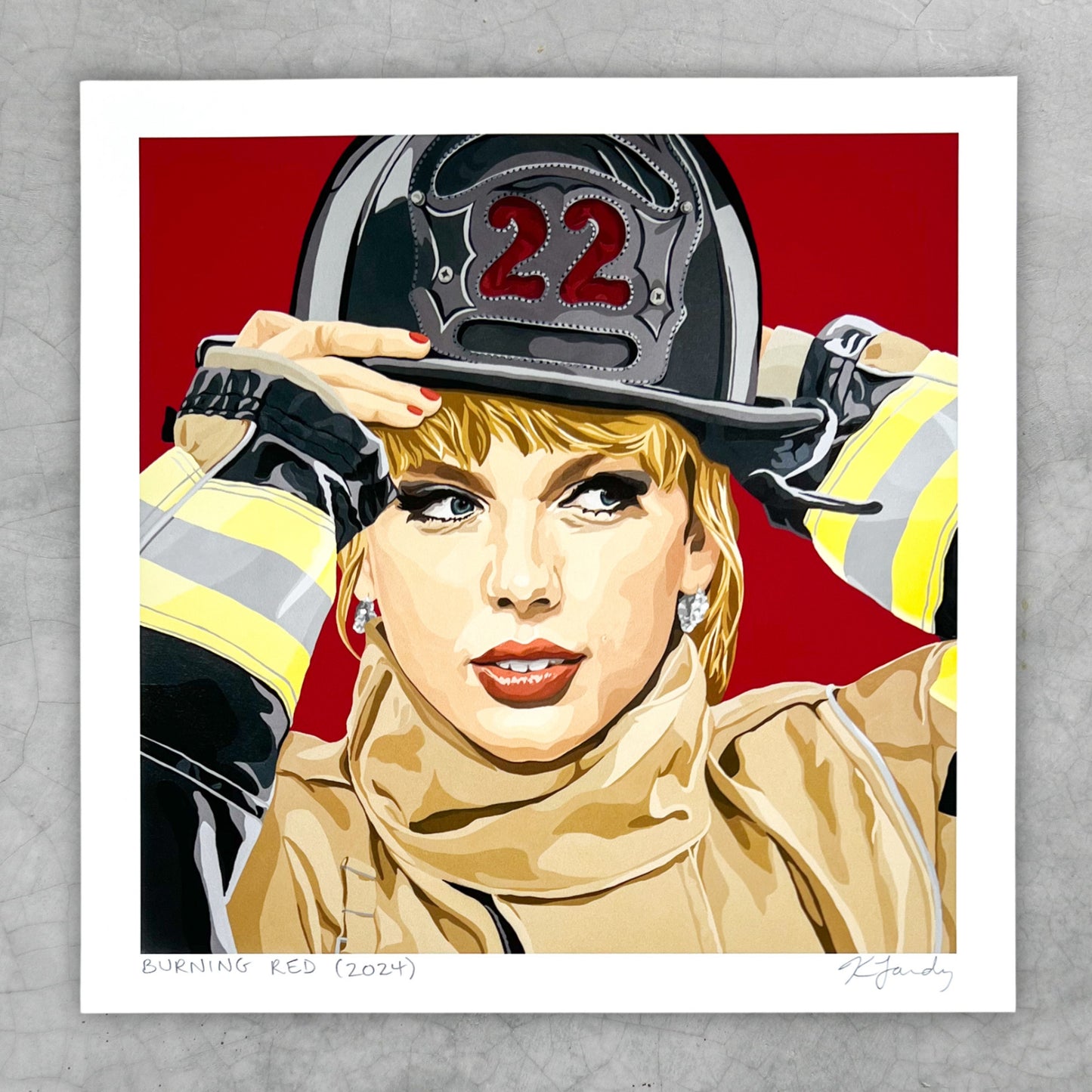 Print - Burning Red (3 sizes)