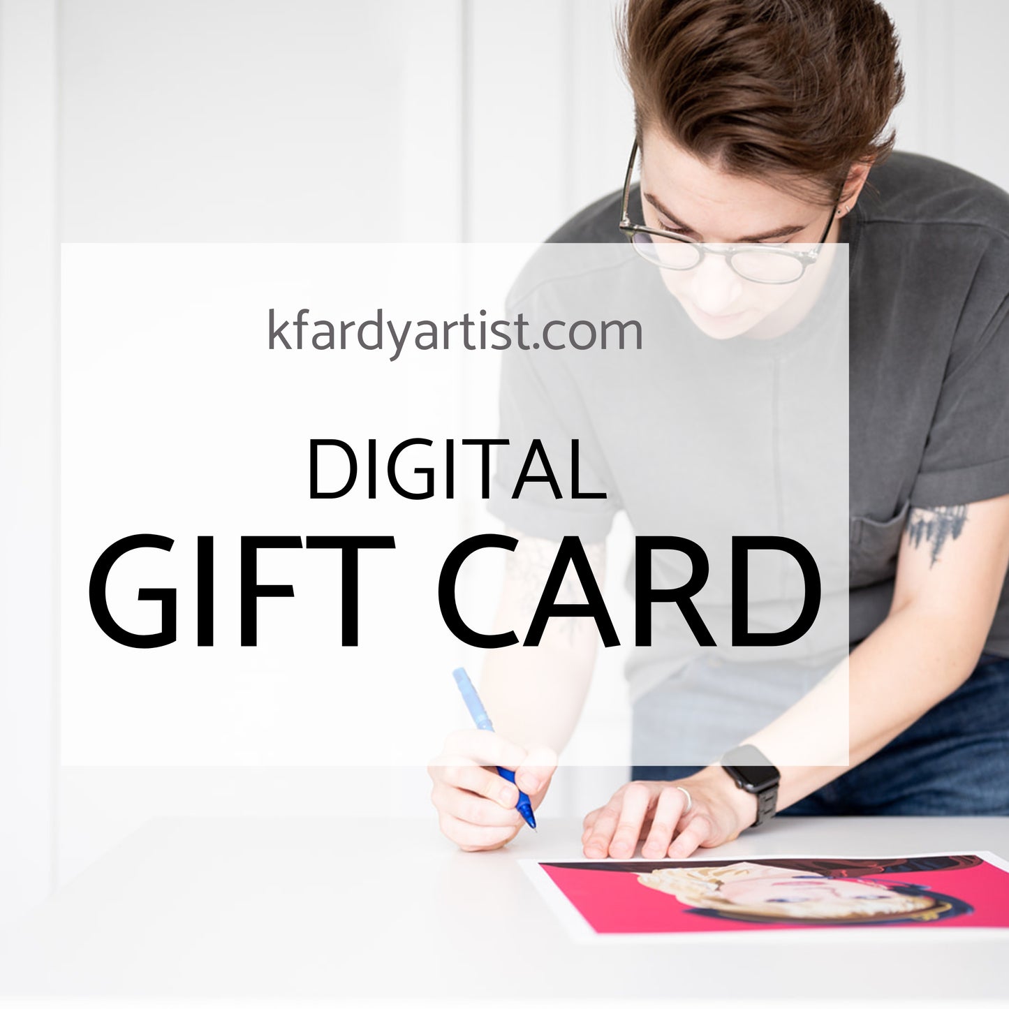 Kristin Fardy Artist digital gift card