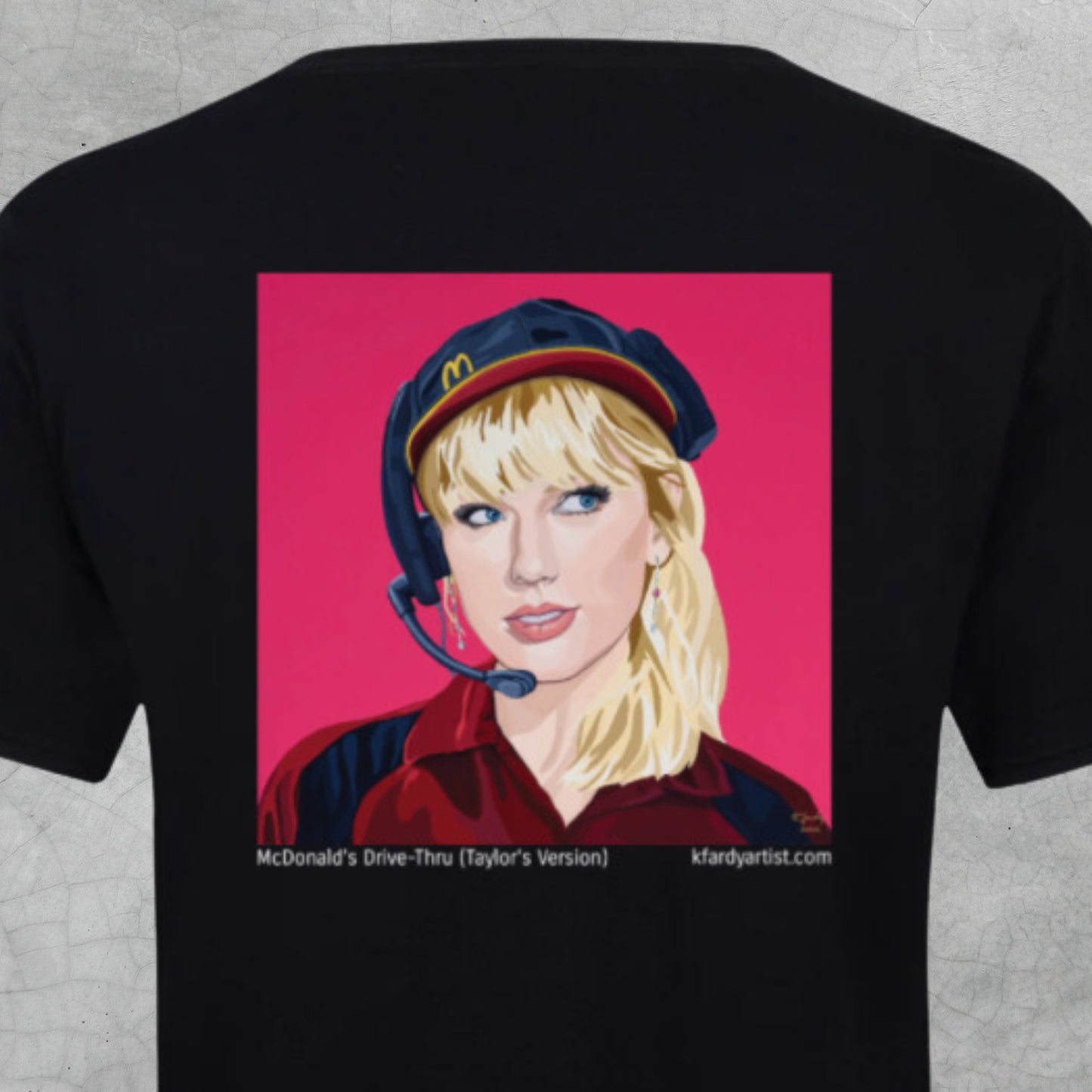 Drive Thru (Taylor's Version) black t-shirt
