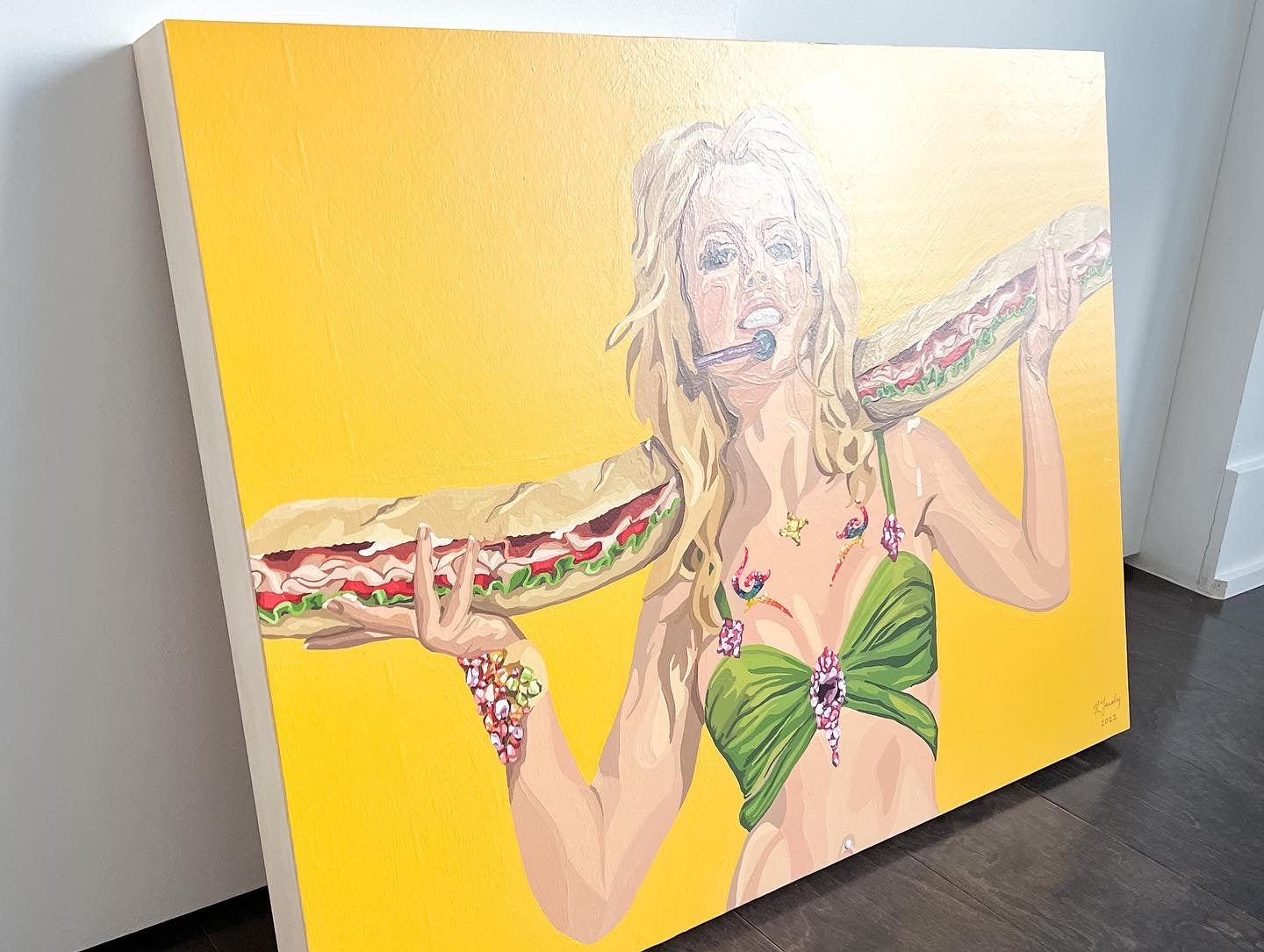 Baby One More Party Sub | 18x24"