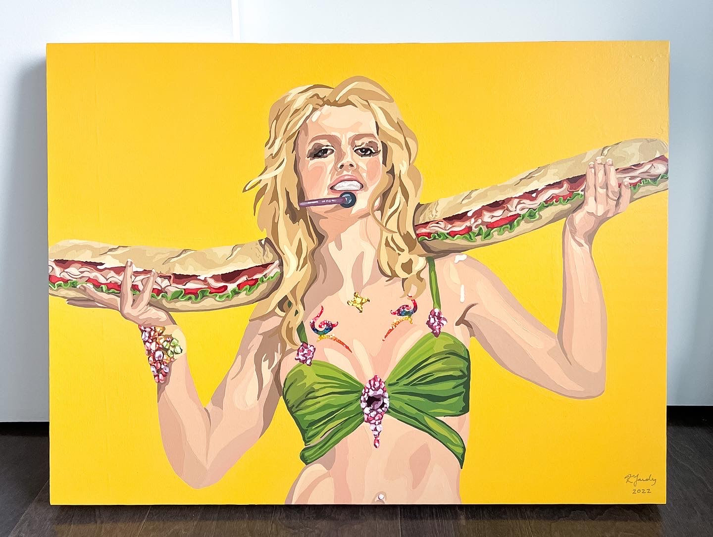 Baby One More Party Sub | 18x24"