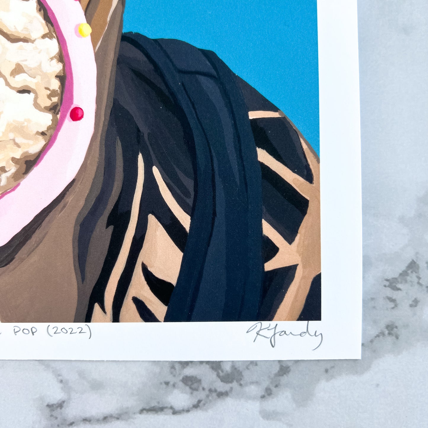 Print - The Rock Is Coming For Your Cake Pop (2 sizes)