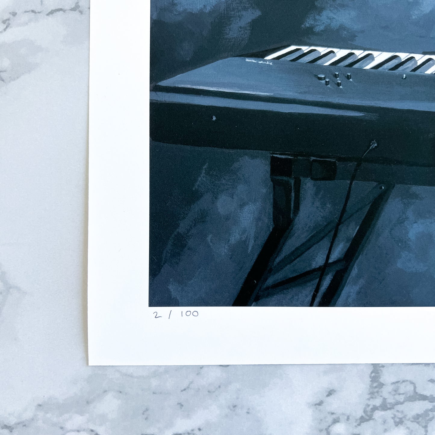 Print - Y Playing the Piano (2 sizes)