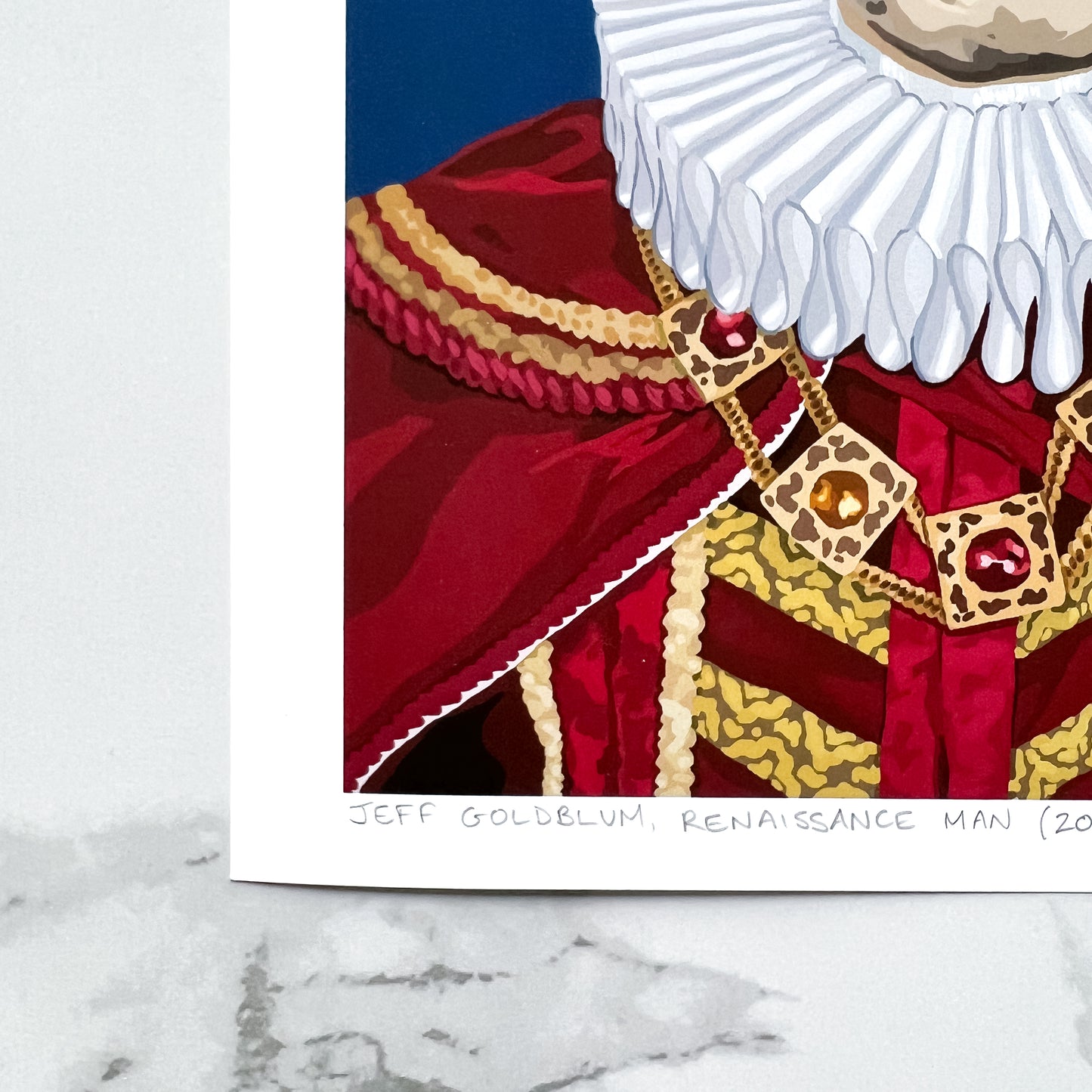 Print - Jeff Goldblum, Renaissance Man (2 sizes)