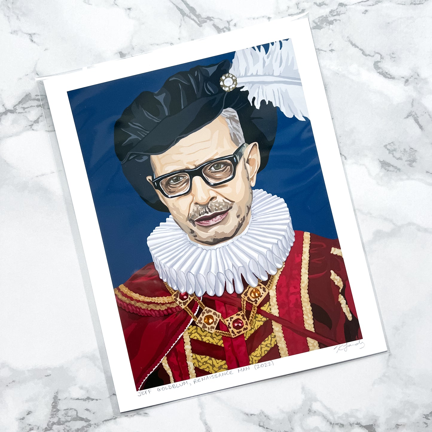 Print - Jeff Goldblum, Renaissance Man (2 sizes)