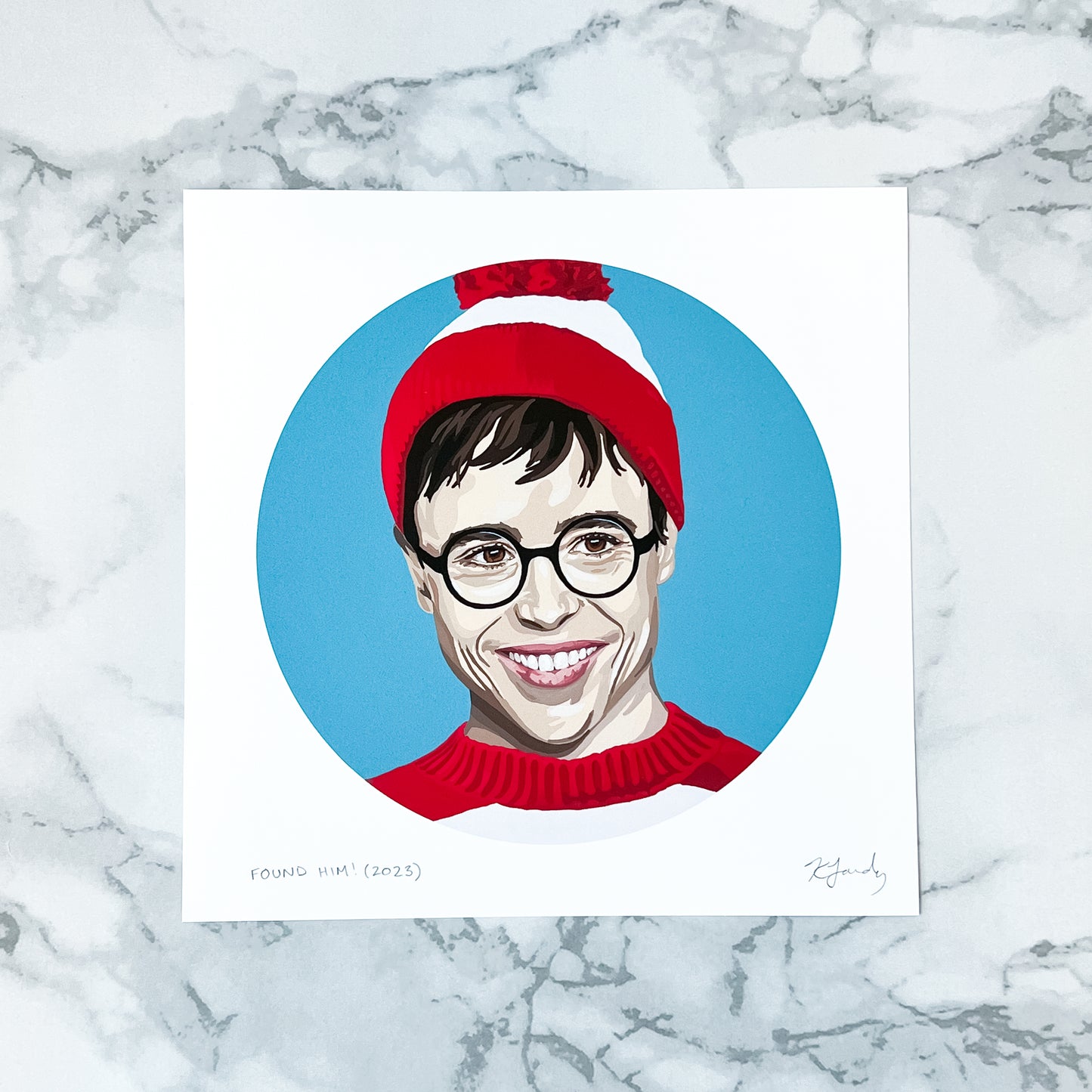 Print - Found Him! (2 sizes)