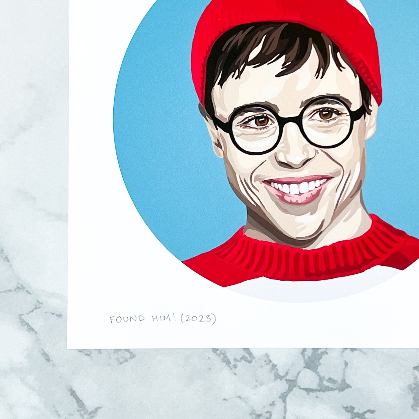 Print - Found Him! (2 sizes)