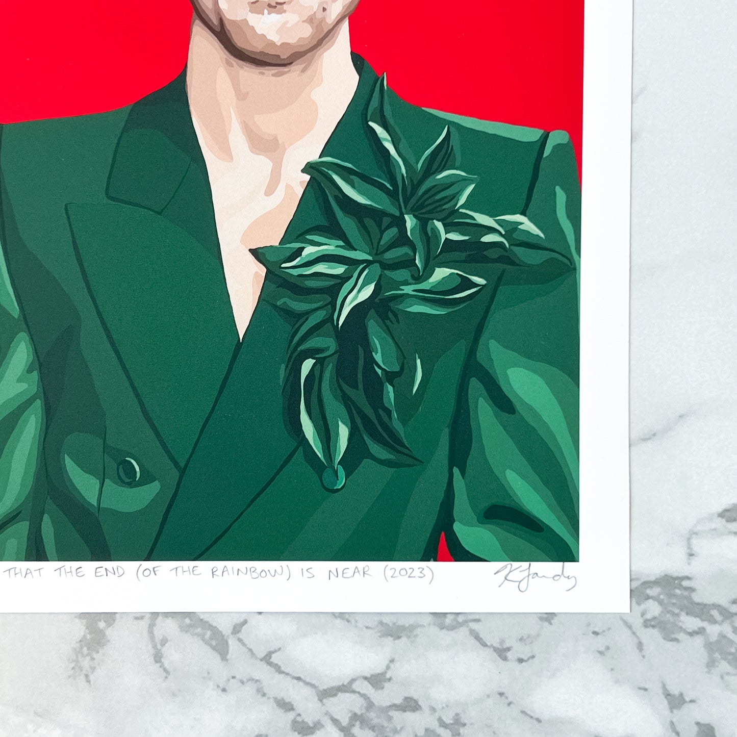 Print - They Told Me That The End (Of The Rainbow) Is Near (3 sizes)