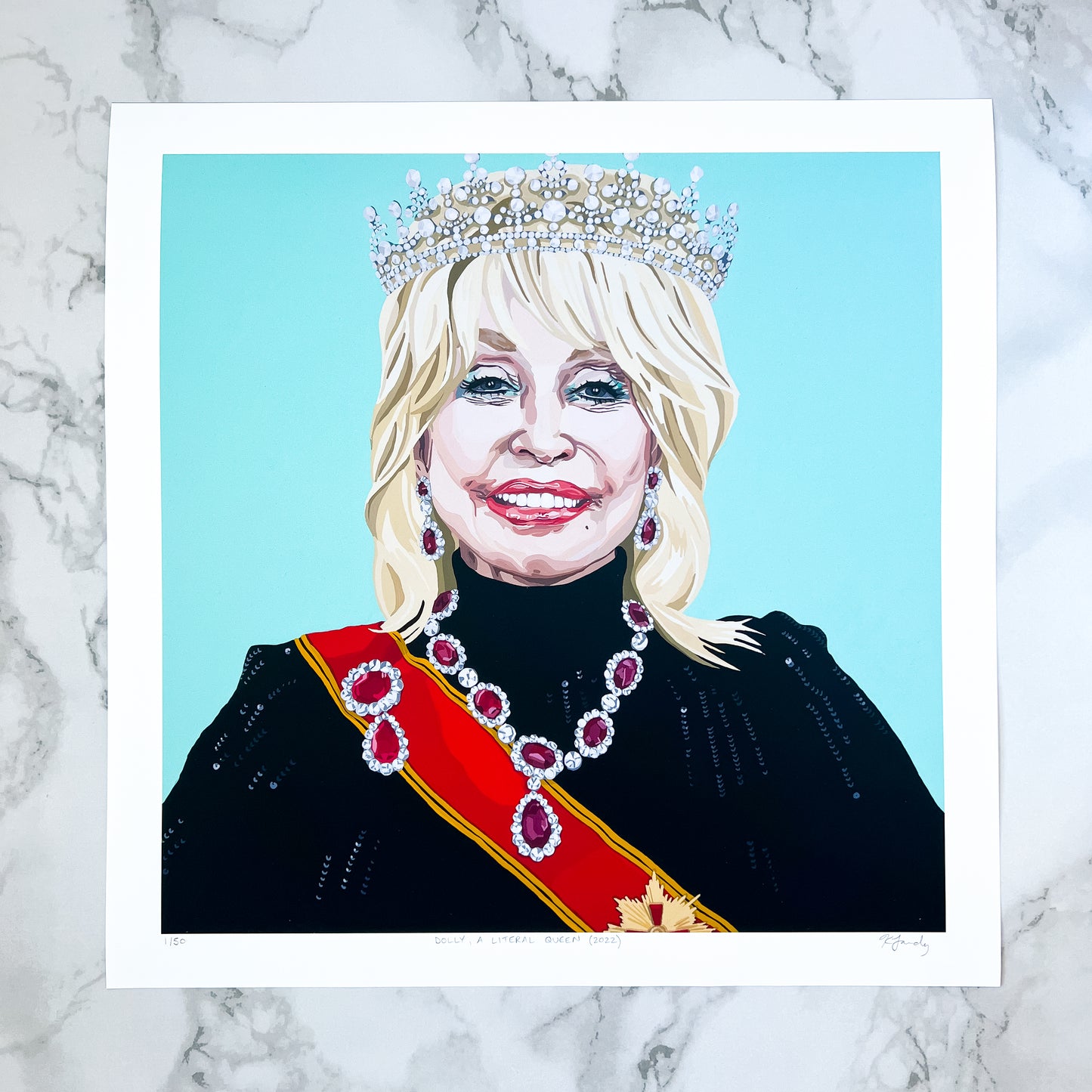 Print - Dolly, A Literal Queen (3 sizes)