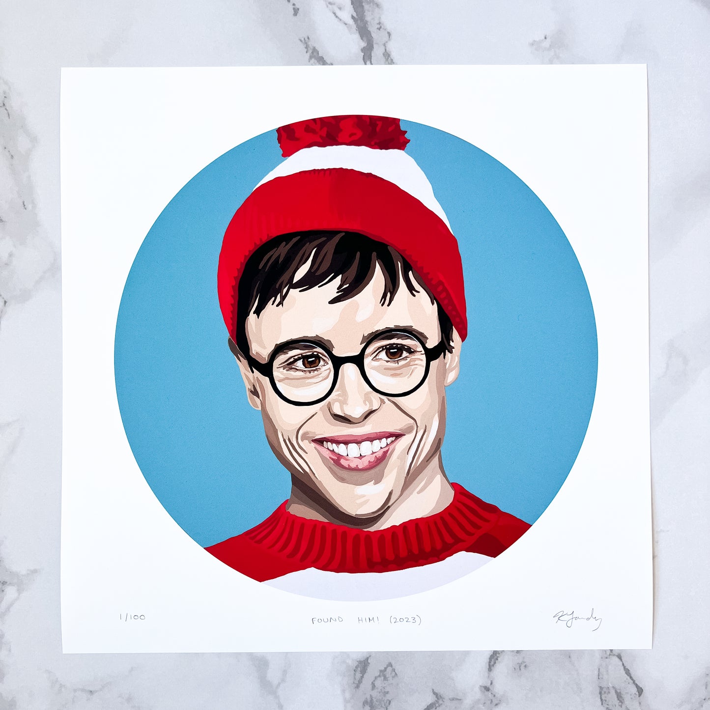 Print - Found Him! (2 sizes)