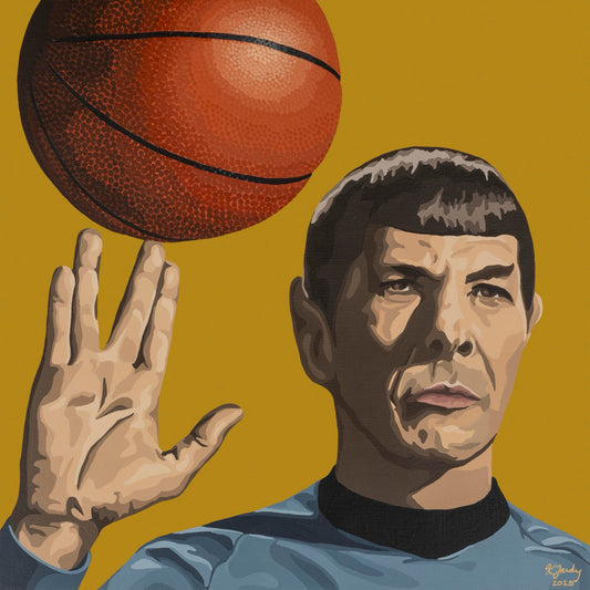 Swish Long and Prosper  |  16x16"