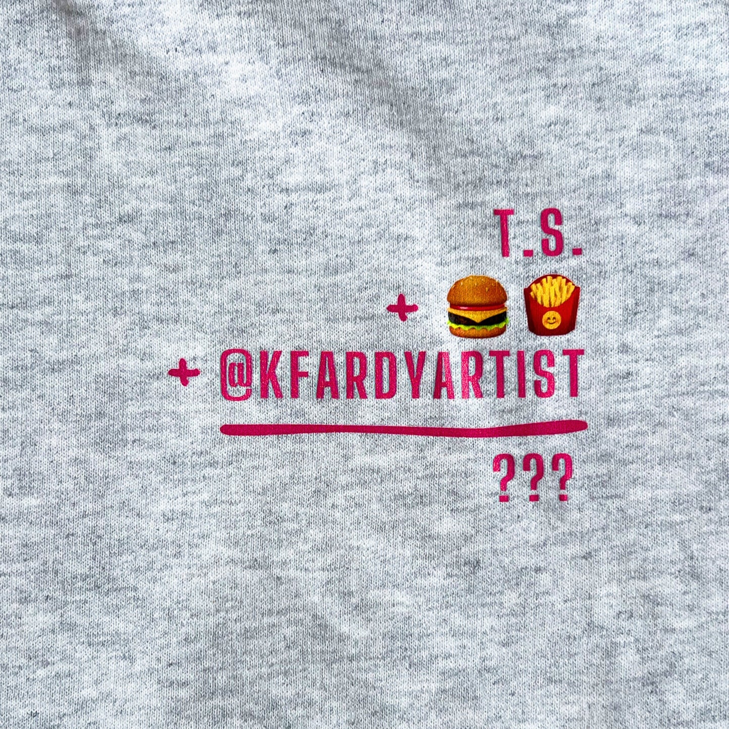 Drive Thru (Taylor's Version) grey crew sweatshirt