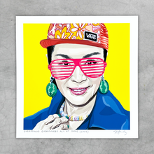 Load image into Gallery viewer, Fine art print  - Michelle Yeoh (2 sizes)
