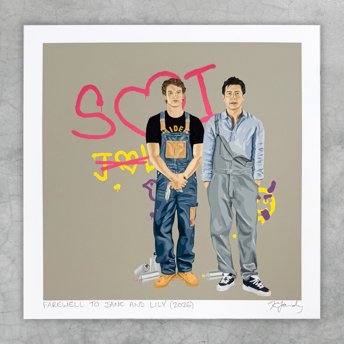 Print - Farewell To Jane And Lily (3 sizes)