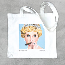 Load image into Gallery viewer, Lady Di And Her Stogie tote bag
