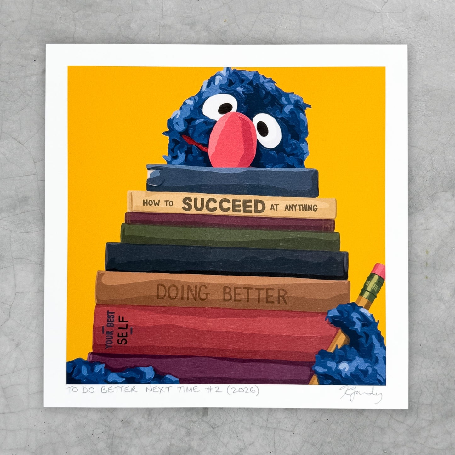 Print - To Do Better Next Time (2 sizes)