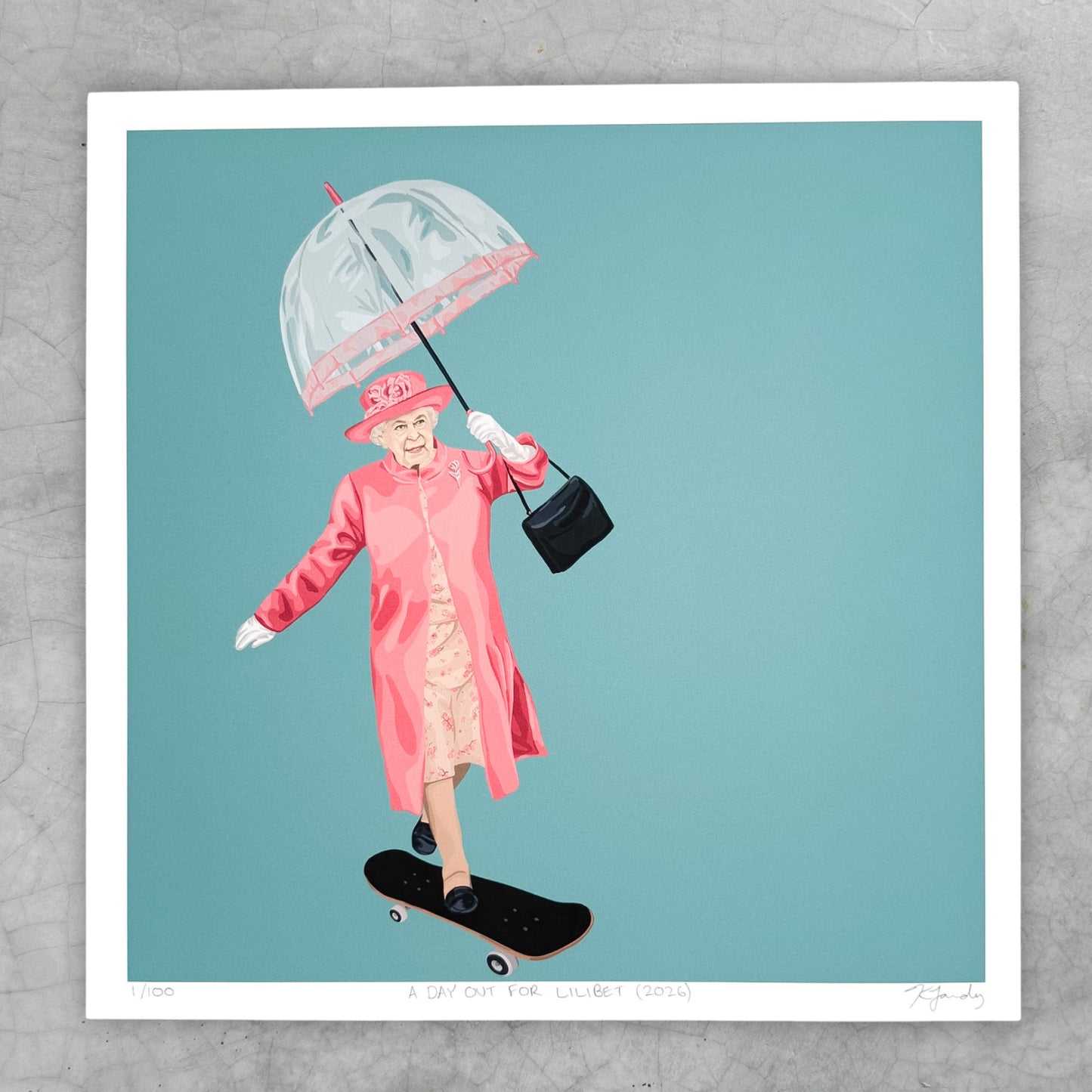 Print - A Day Out For Lilibet (3 sizes)