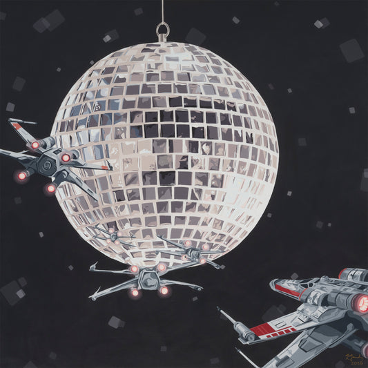 That’s No Moon  |  24x24”