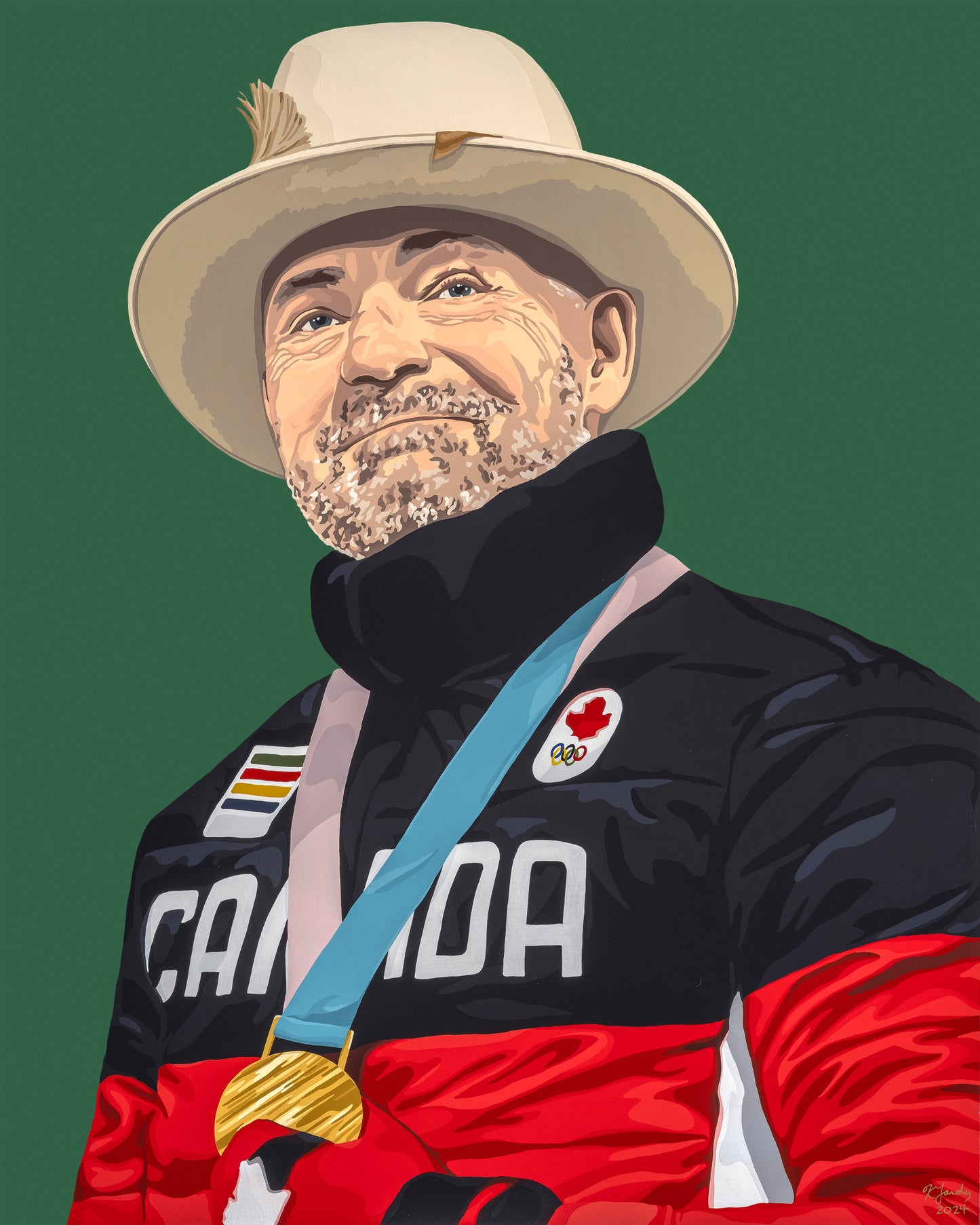 The King Of Canada | 30x24"