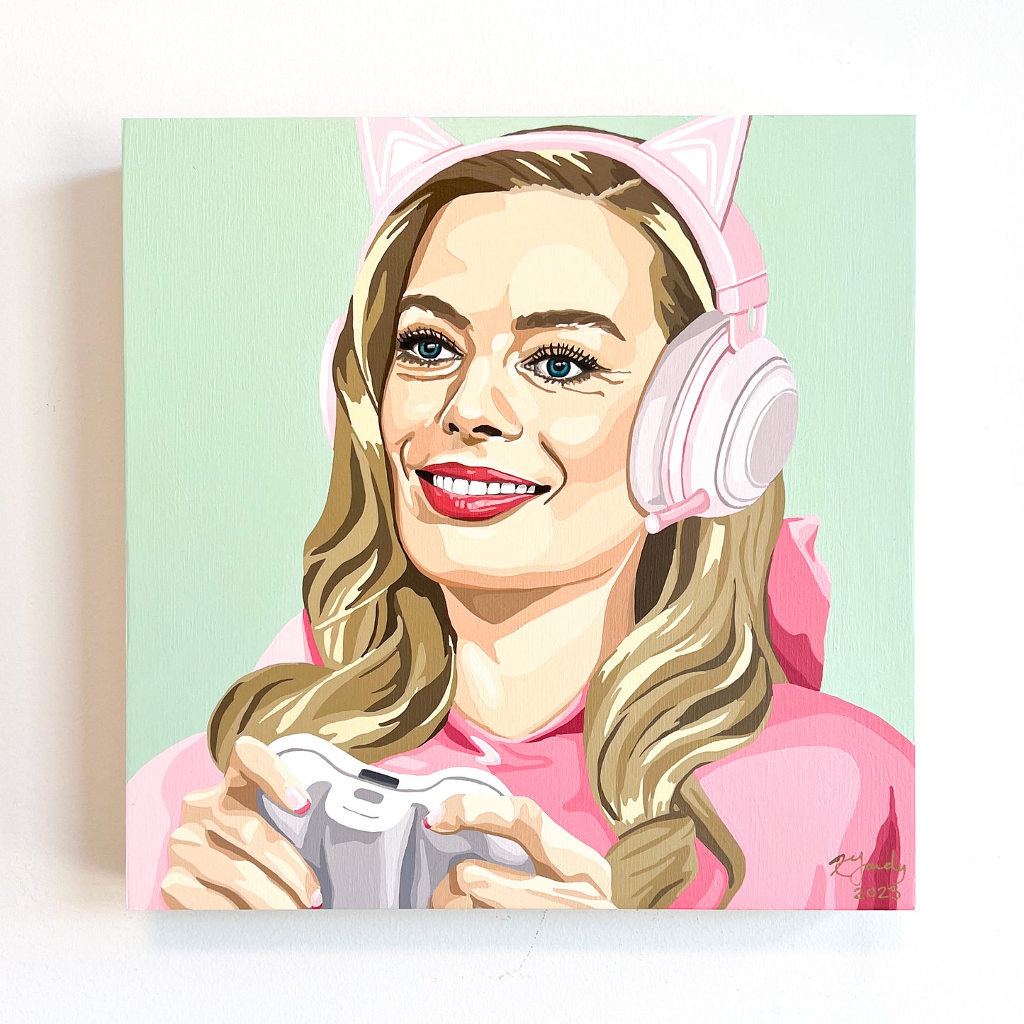 This Doll Is A Gamer | 12x12"