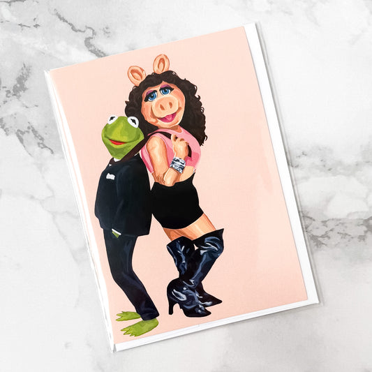 Blank greeting card - I Want The Fairy Tale