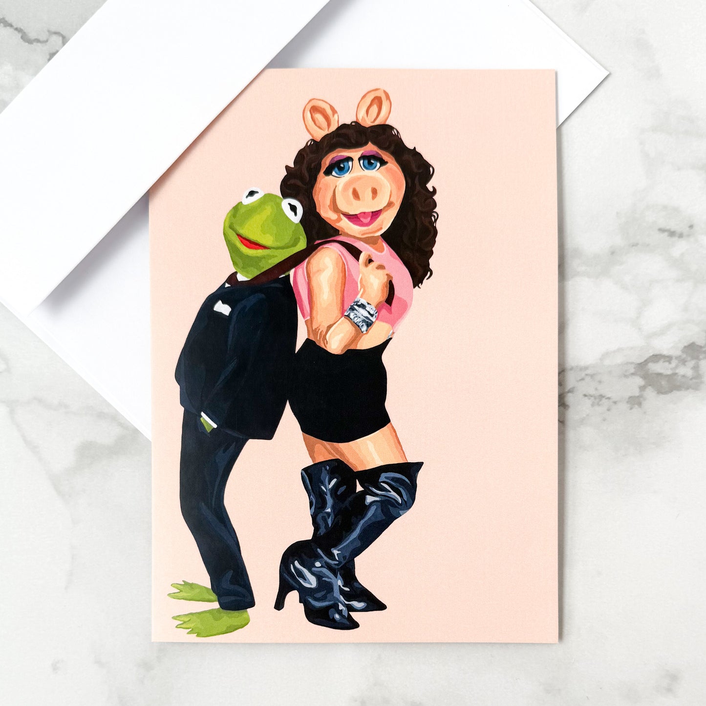 Blank greeting card - I Want The Fairy Tale