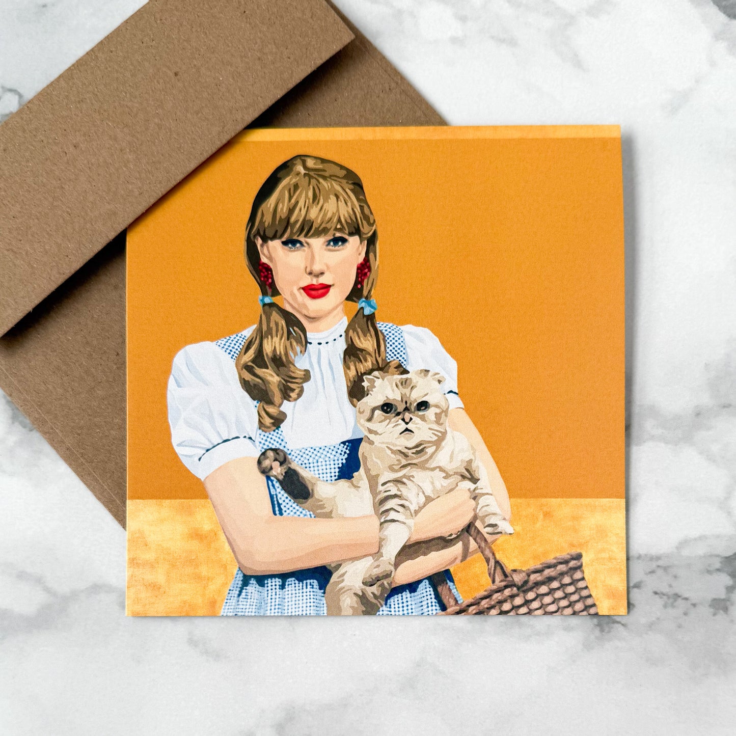 Blank greeting card  - We're Not In Pennsylvania Anymore