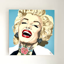 Load image into Gallery viewer, Marilyn Goes Alternative | 16x16&quot;
