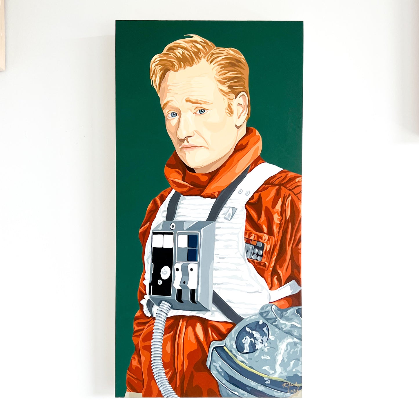 Red(head) Squadron | 24x12"