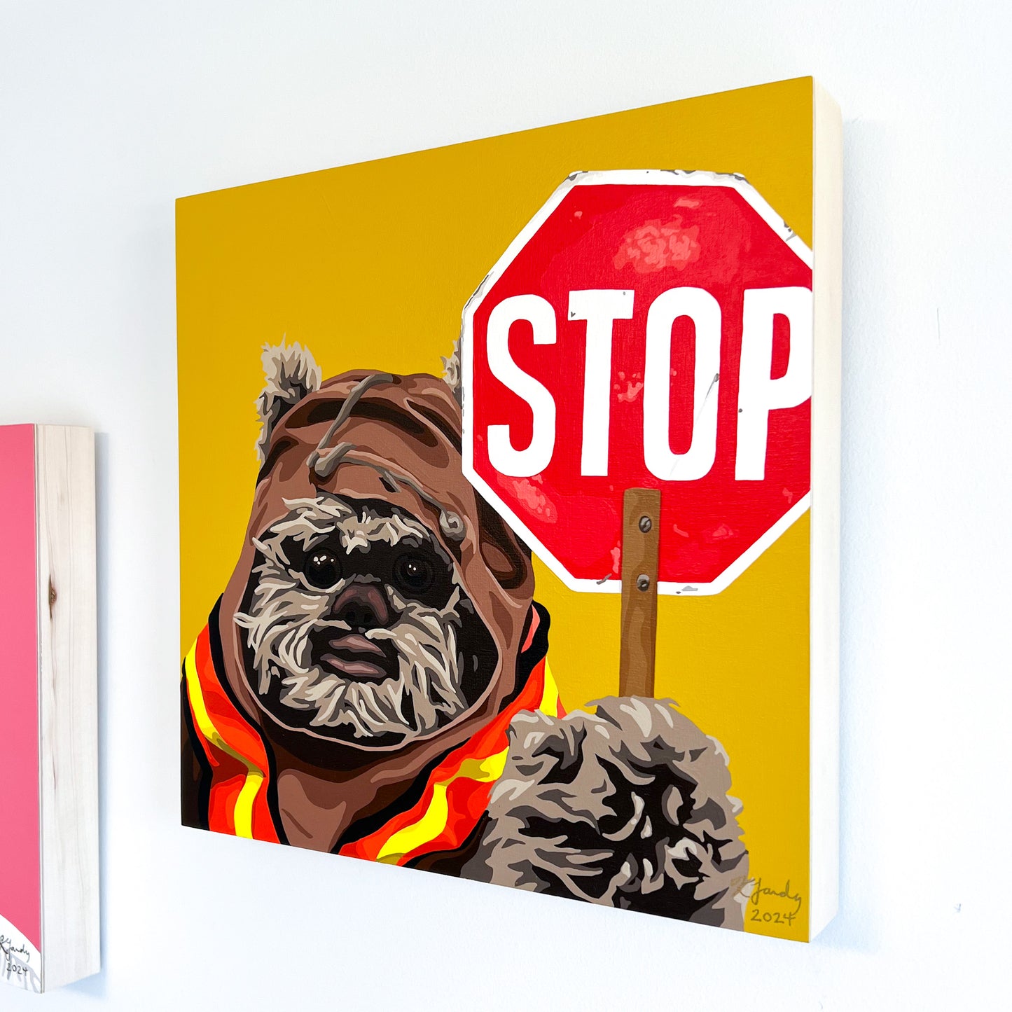 How Did Wicket Cross The Road? Ewoked. | 12x12”