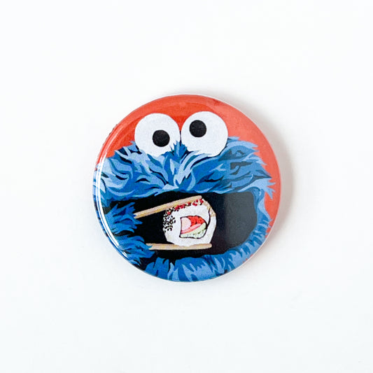 C Is For California Roll 1.25" fridge magnet