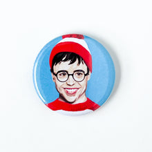 Load image into Gallery viewer, Elliot Page as Waldo 1.25&quot; fridge magnet
