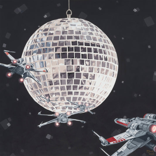 That’s No Moon  |  24x24”
