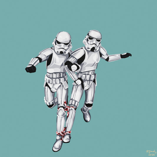 Print - Three-Legged Race (2 sizes)