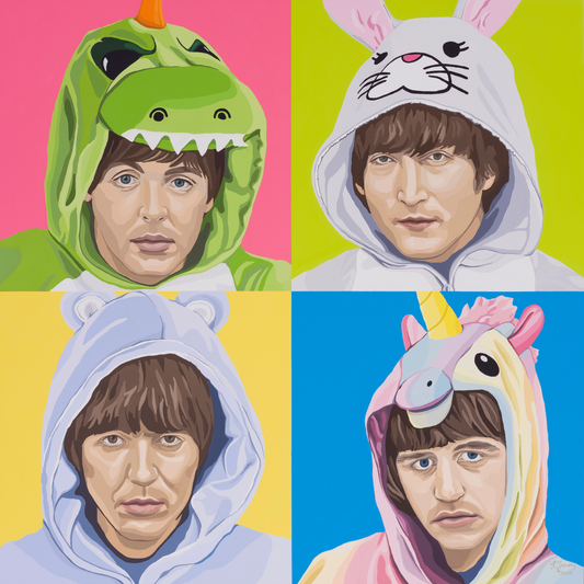 Print - The Fab Four (3 sizes)
