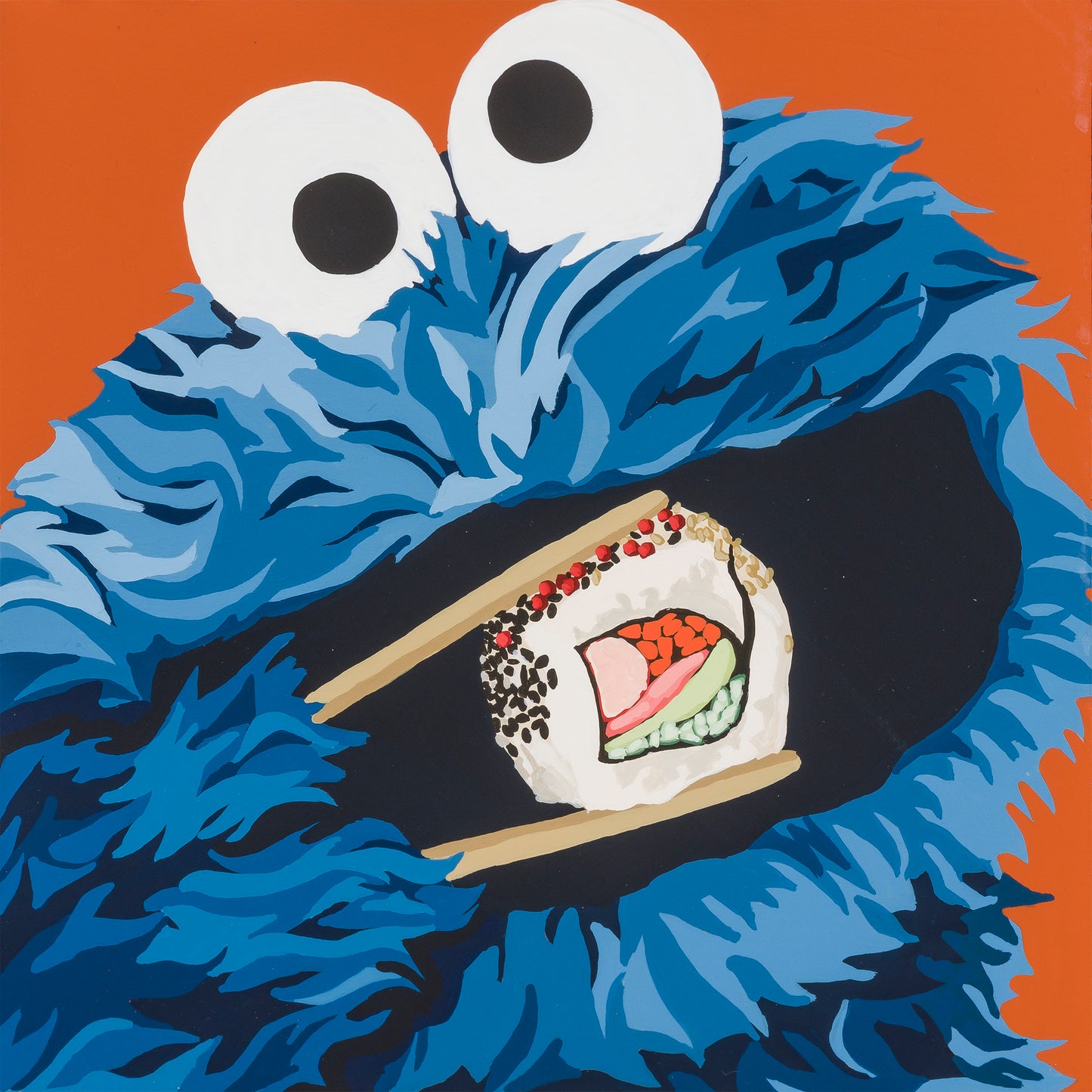 Print - C Is For California Roll (2 sizes)