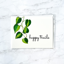 Load image into Gallery viewer, &quot;Happy Trails&quot; plant card
