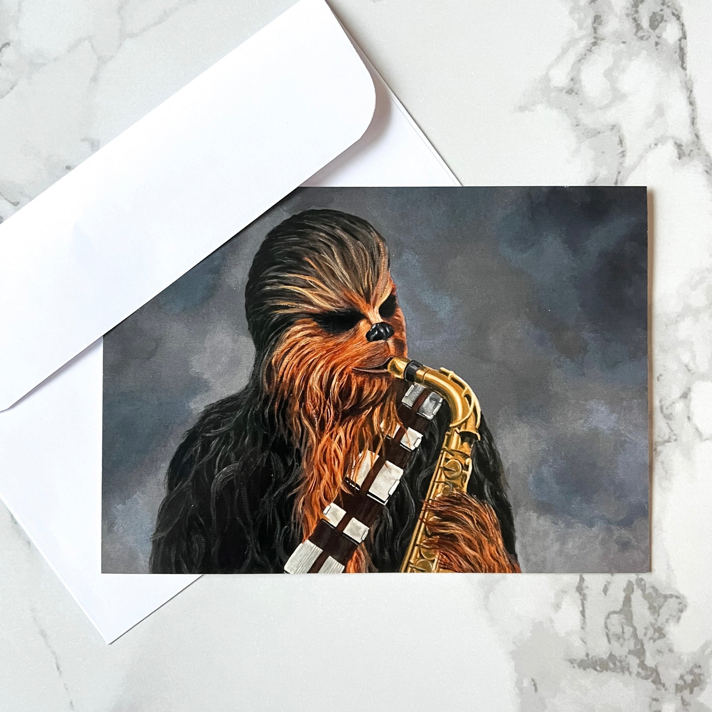 Set of 6 greeting cards  - Space Symphony