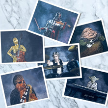 Load image into Gallery viewer, Postcard prints (set of 6) - Star Wars Symphony

