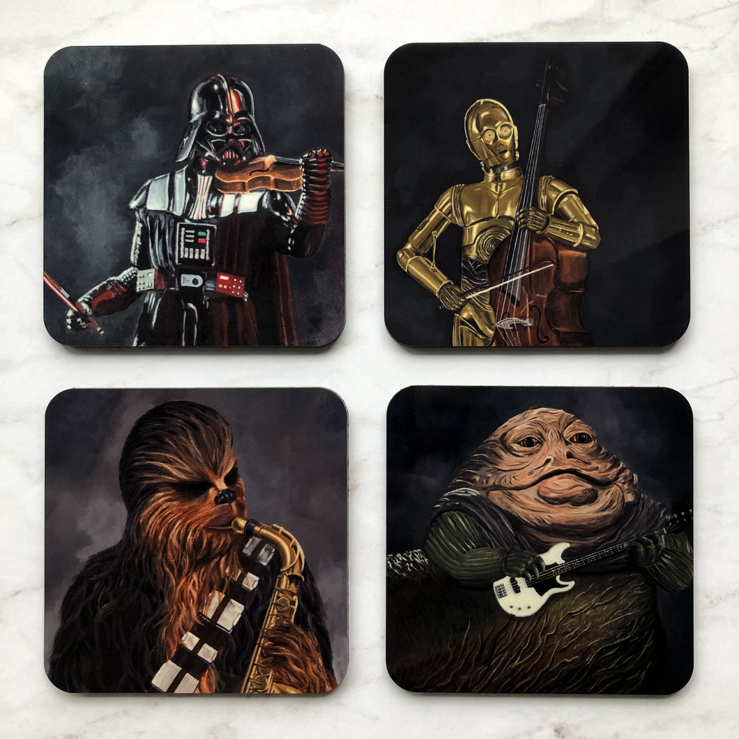 Star Wars Symphony coasters - set of 4