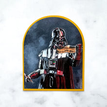 Load image into Gallery viewer, Darth Vader Playing the Violin 3&quot; arch sticker
