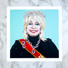 Load image into Gallery viewer, Fine art print  - &quot;Dolly, A Literal Queen&quot; (3 sizes)
