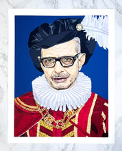 Load image into Gallery viewer, Fine art print  - &quot;Jeff Goldblum, Renaissance Man&quot; (2 sizes)
