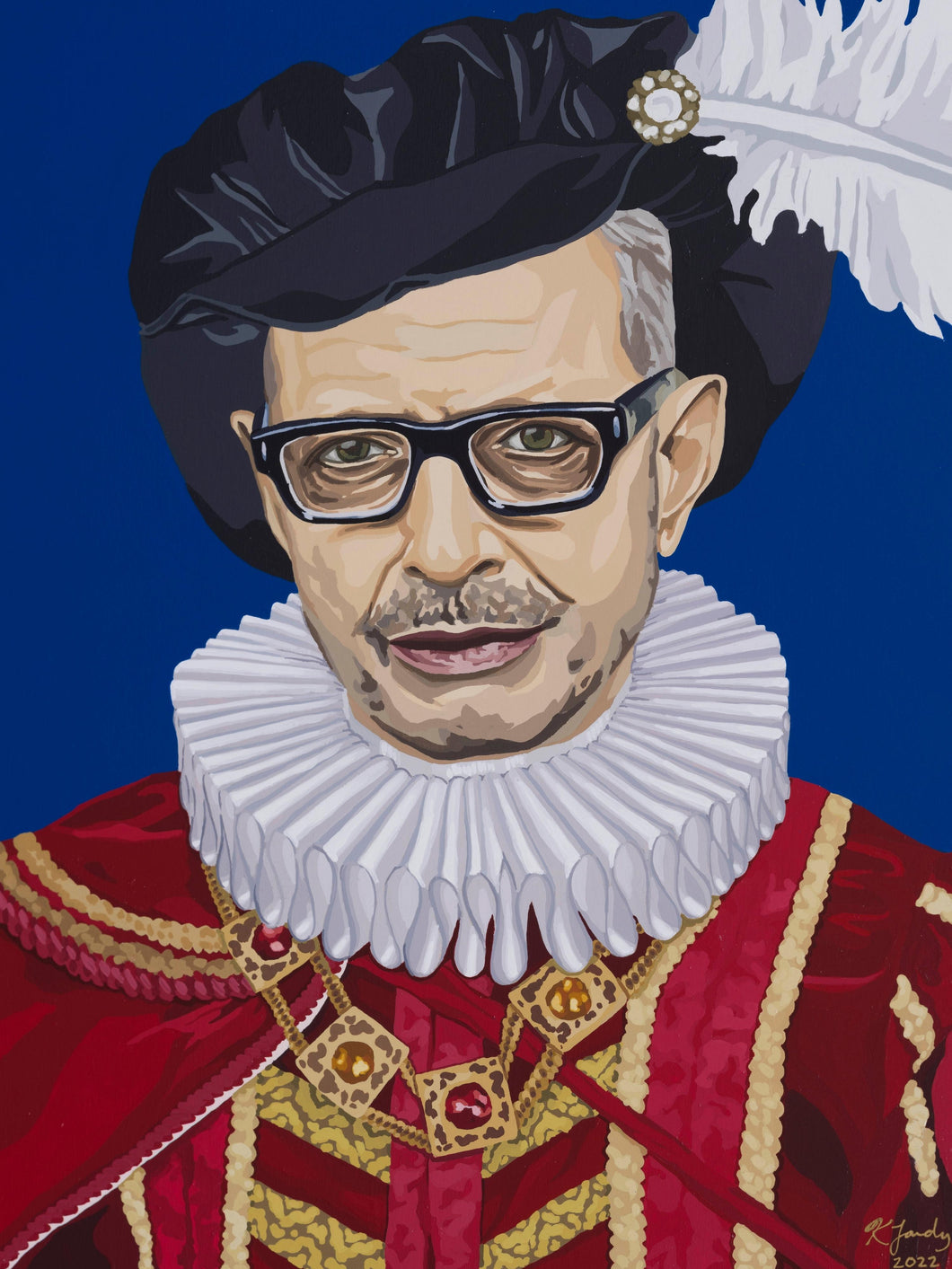 Fine art print  - Jeff Goldblum, Renaissance Man (2 sizes)