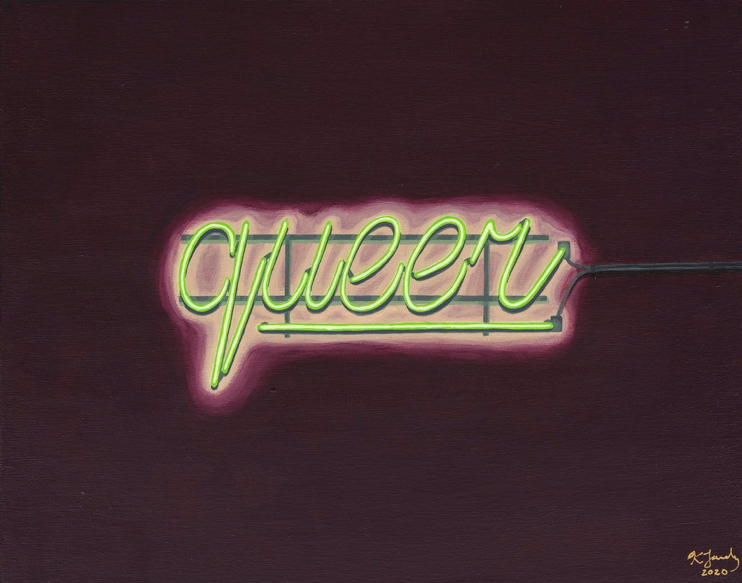 My Name In Lights II (Queer) | 11x14