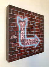 Load image into Gallery viewer, My Name In Lights IV (Man Hater) | 12x12&quot;
